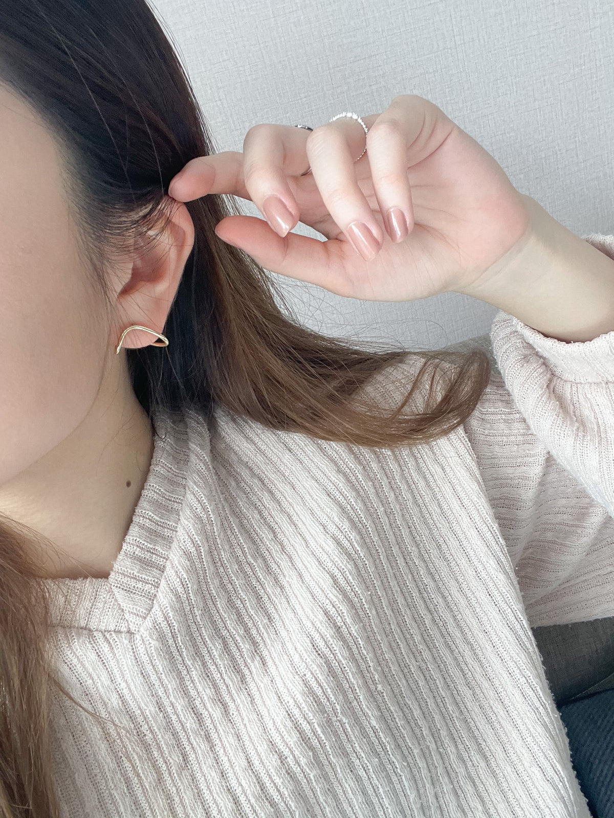 Irregular earring