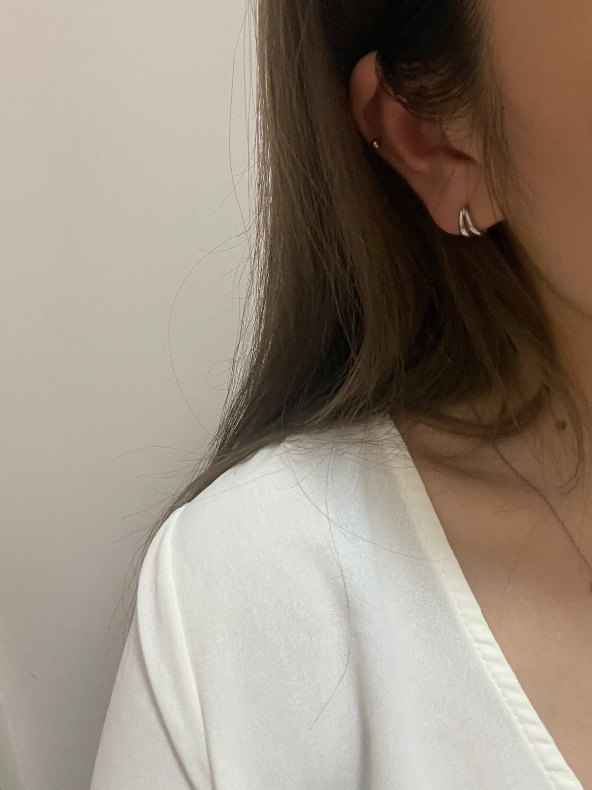 Basic loop earring