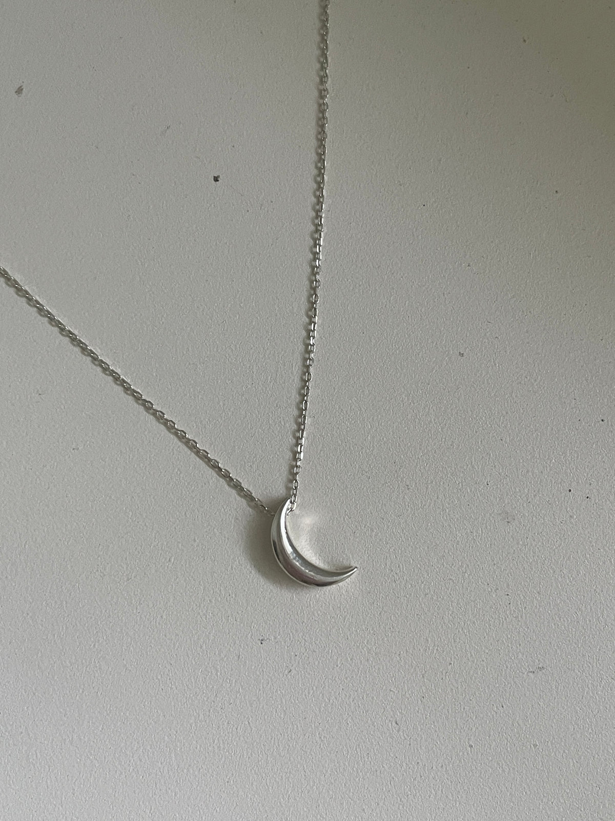 (925 silver) Bring me to the moon necklace