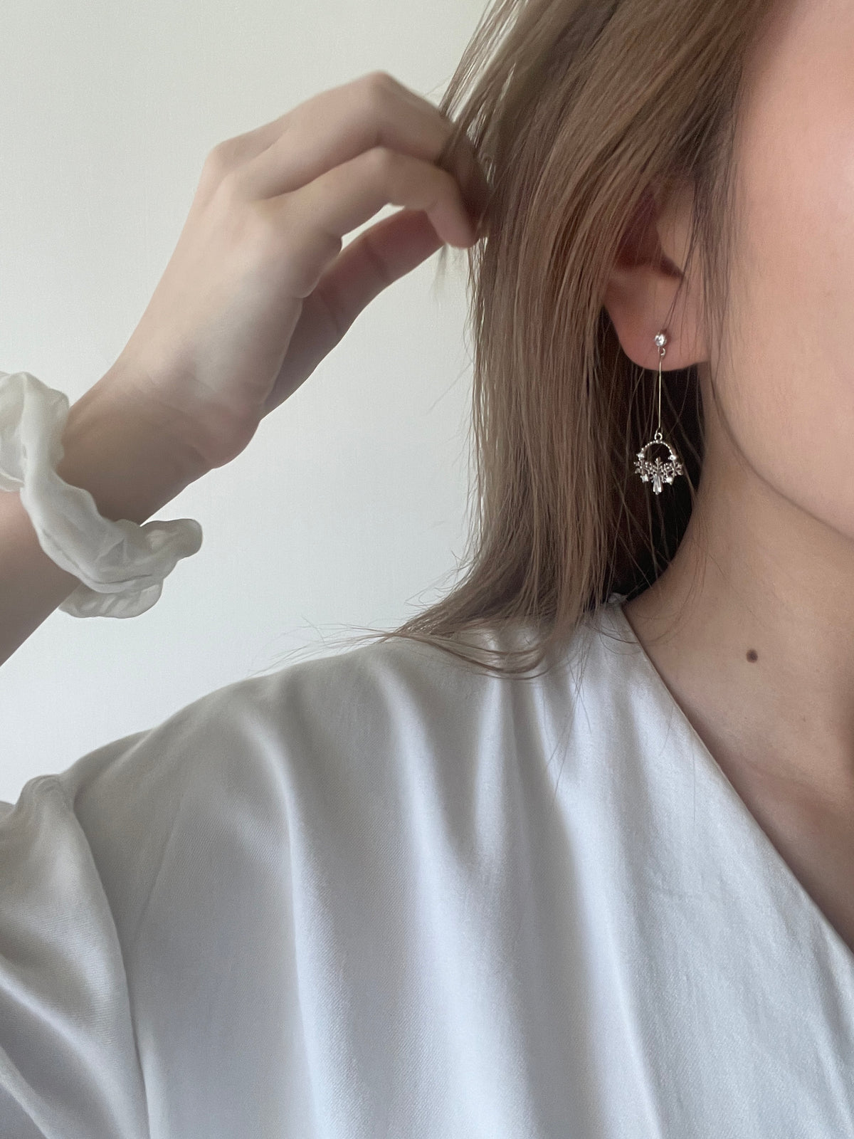 Snowflake earring ❄️