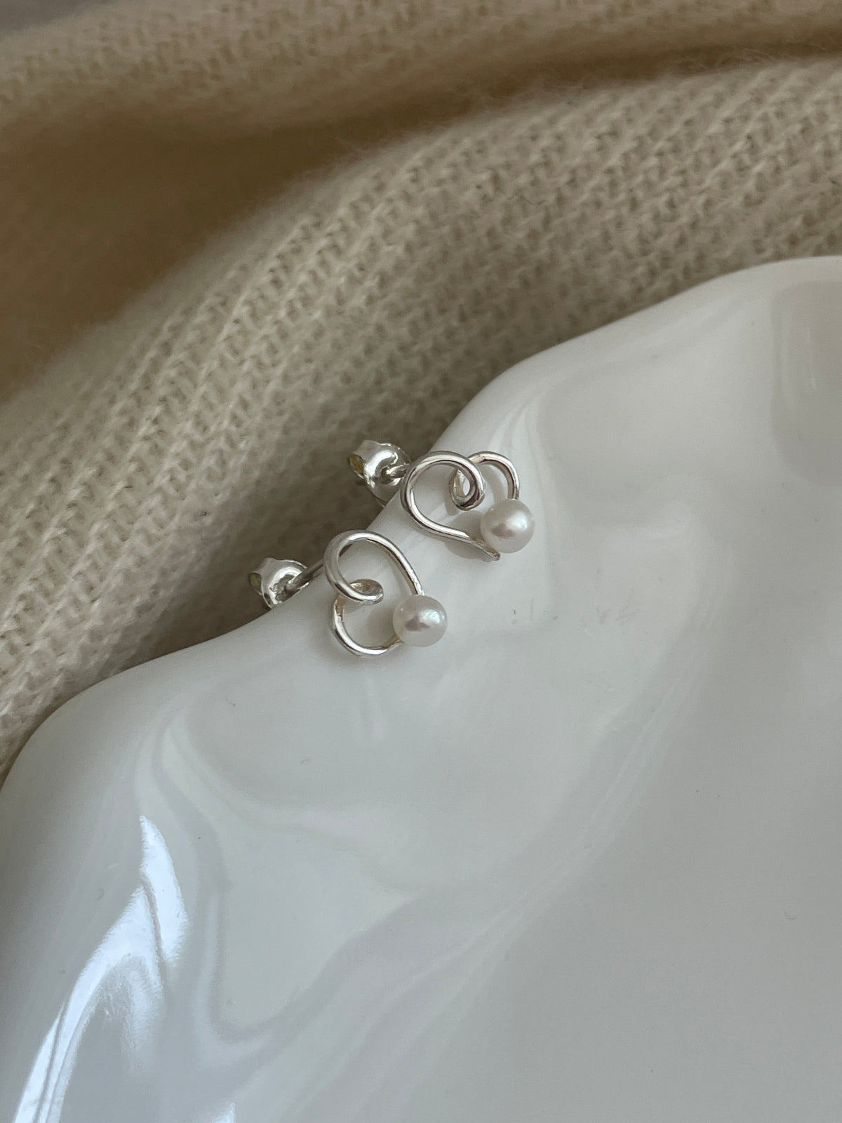 (925 silver) Rosanna earring